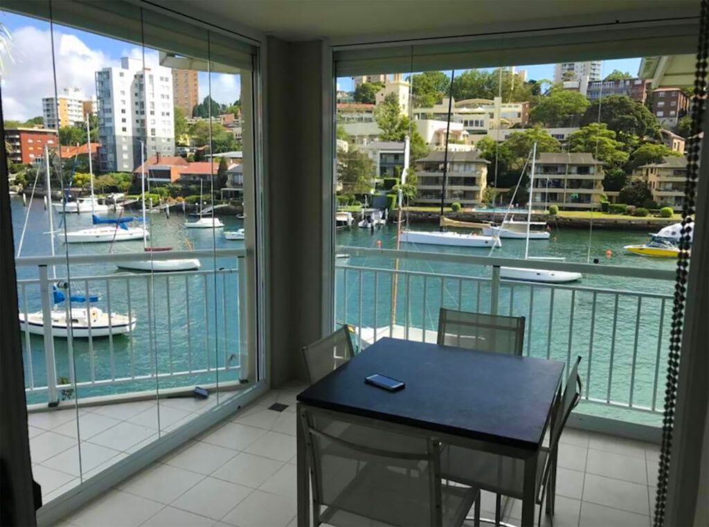 Frameless Bifold Balcony Doors, Sydney